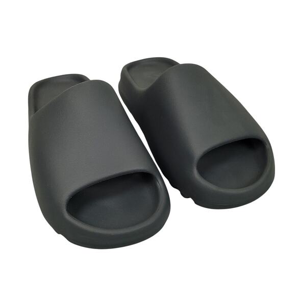 Adidas Men’s Yeezy Slides Sz 10 Slate Gray Sandals Slip-On Shoes YZY Casual - Picture 3 of 10